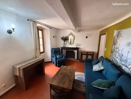 bastia  cardo  maison de village t3  58 m²  bon état  sur trois niveaux  séjour  cuisine  