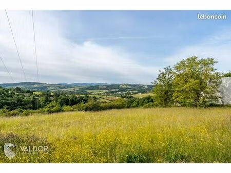 terrain 1047 m² val d'oingt