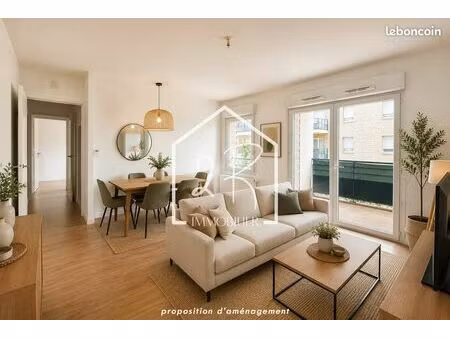 appartement 3 pièces 59 m²