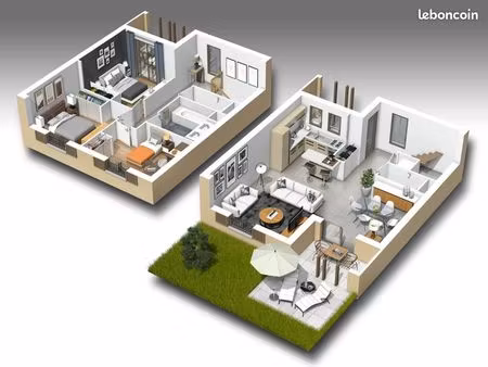 maison 4 pièces 90 m²