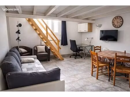 t1 bis duplex meublé de 44 m²