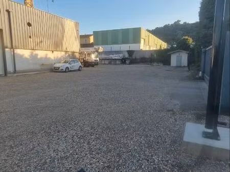 terrain de stockage