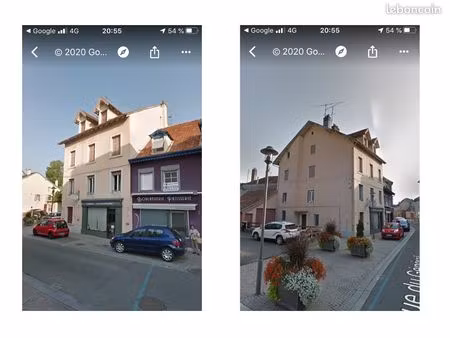 immeuble (3 apparts + 1 local) début centre vile héricourt
