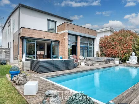 maison d'architecte contemporaine avec piscine