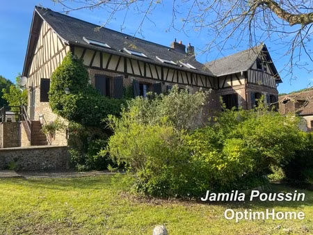 maison ancienne rare et atypique (281 m² - 11 pièces) saint aubin epinay (76)