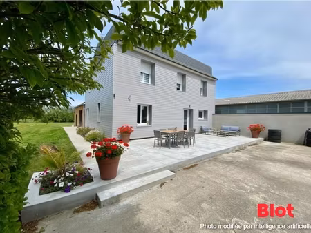 a vendre blot immobilier - saint meen le grand (35290) maison 5 chambres - terrain 7500 m²