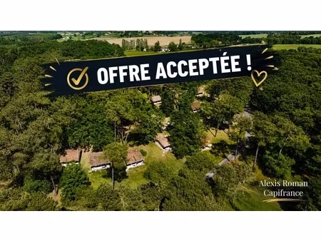 domaine nature de 19 gîtes sur plus de 10 hectares – un lieu rare à réinventer
