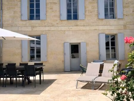 ? maison meublée de standing – 5 chambres – 125 m² – terrasse  jardin et garage – puissegu
