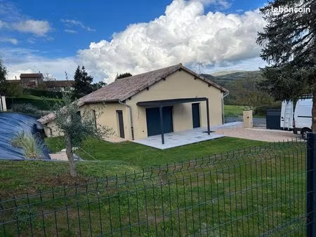 maison individuelle neuve de plain-pied – 100 m² avec jardin – ternand
