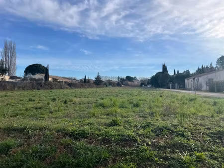 vente terrain 600 m² à fontvieille (13990)  255 000 €