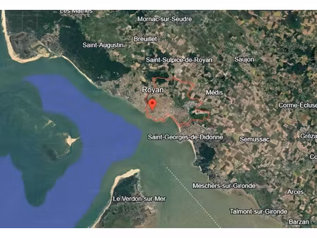 vente terrain 720 m² à royan (17200)  262 500 €