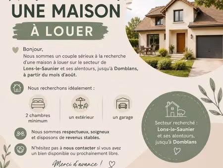 recherche maison en location