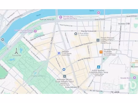 vente locaux professionnels 0 pièces 120 m² à paris 7ème (75007)  370 000 €