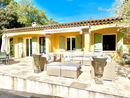 maison de plain-pieds mougins + refaite a neuf + quartier des cabrieres