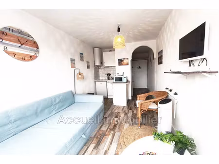 vente appartement 1 pièce 17 m² le grau-du-roi (30240)