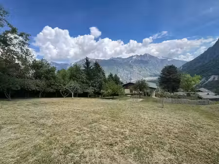saint pancrace sur les petites hauteurs de saint jean de maurienne magnifique parcelle de 