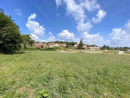 vente terrain 380 m² chalamont (01320)