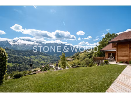 chalet avec vue panoramique et intimité absolue