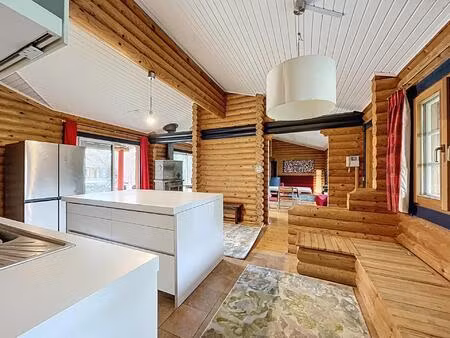 maison bois 200 m² gratentour – 3 ch + 1 t2