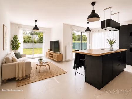 maison 102 m2 neuve - 4 chambres - jardin clôt