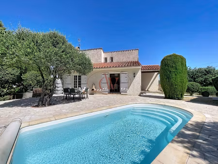 laroque des alberes ( 66 ) - maison 4 faces - piscine - 155m