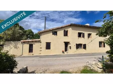 maison de village 170m2 - 4 chambres - un bureau - terrain 310m2
