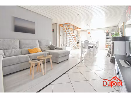 pavillon individuel de semi plain pied avec jardin et garage