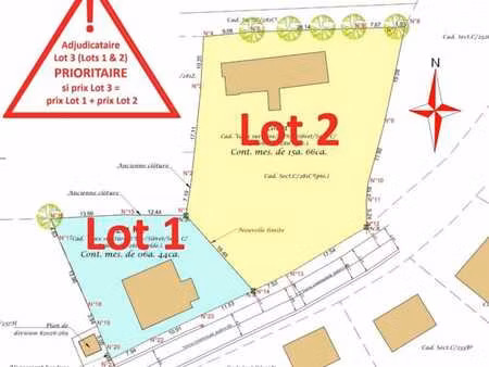 lot 2 : terrain à 6640 vaux-sur-sûre  jodenville