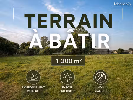 terrain 1309 m² creully sur seulles