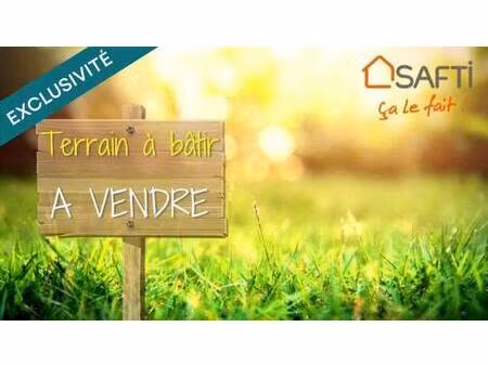 terrain constructible à vendre