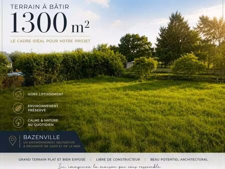 terrain constructible viabilisé à vendre