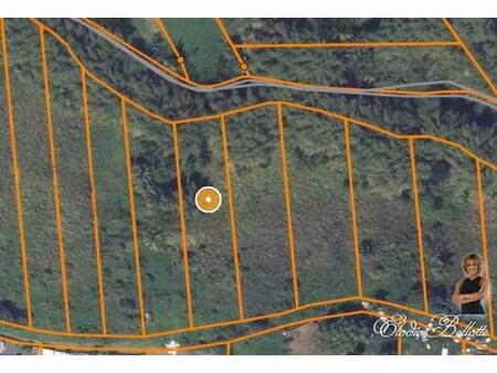 terrain constructible à vendre