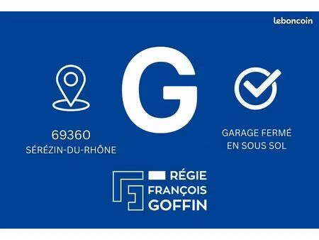 garage/box 29 m² serezin du rhone