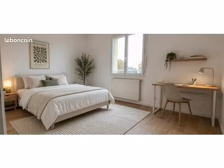 location chambre meublée dans colocation