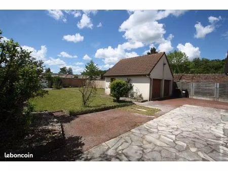 maison 100m² meublée - la ferte saint aubin - double garage - jardin