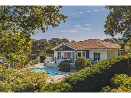 pyla-sur-mer  villa avec vue sur le bassin d'arcachon