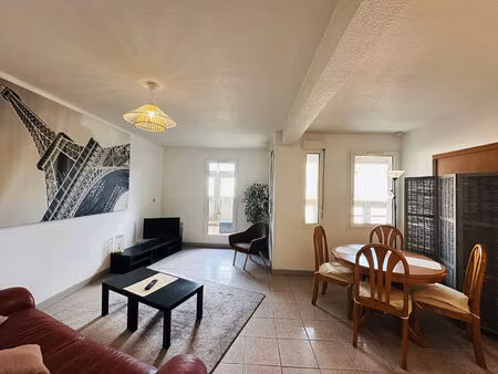 location appartement 2 pièces  39.85m²  carcassonne