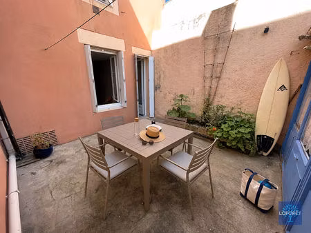 les sables-d'olonne  quartier du passage - studio bis  31 65 m² avec terrasse privative