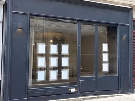 local commercial rue bouffard de 43 m2 rdc et 31 m2 de cave