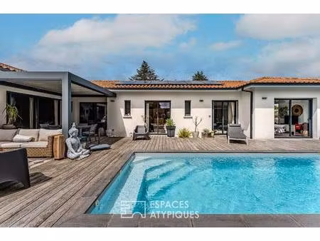 maison contemporaine élégance et art de vivre en plein air
