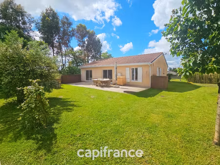 maison de plain-pied  112m² et 18m² chalet/studio  terrain de 1152m²