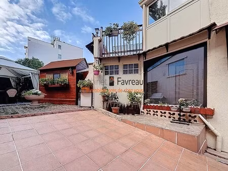 maison 3 pieces de 71 m² avec terrasse et veranda - à 3 min de paris