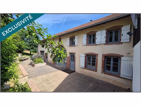 vente maison 11 pièces 298 m² mandray (88650)