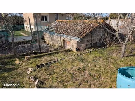 vente terrain avec garage