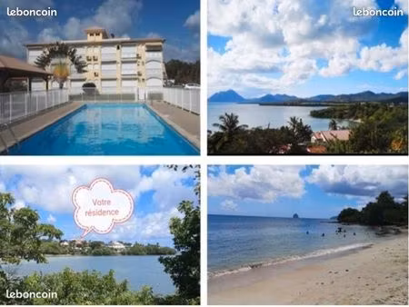 t1 meublé piscine  plage  pkg sainte luce martinique