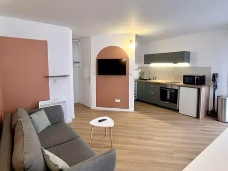 studio meublé rénové
