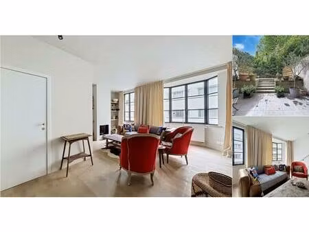 rez-de-chaussée à louer avec terrasse et jardin   uccle (vbe25666)