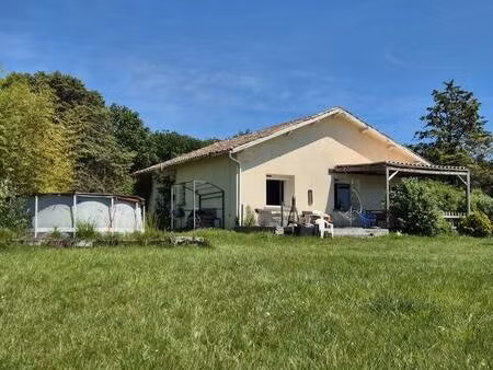 maison 2 chambres avec garage - pleine nature sur terrain de 2960 m²