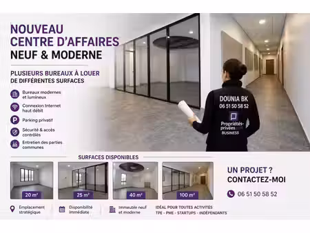 parc alata - exclusivité - centre d'affaires neuf