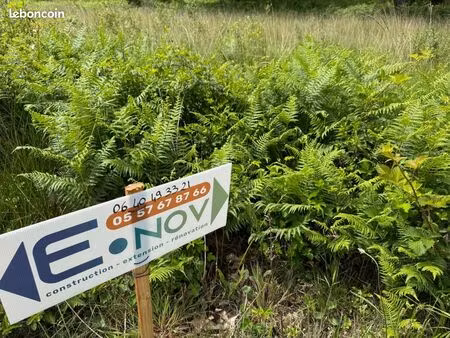 terrain 850 m² la teste de buch